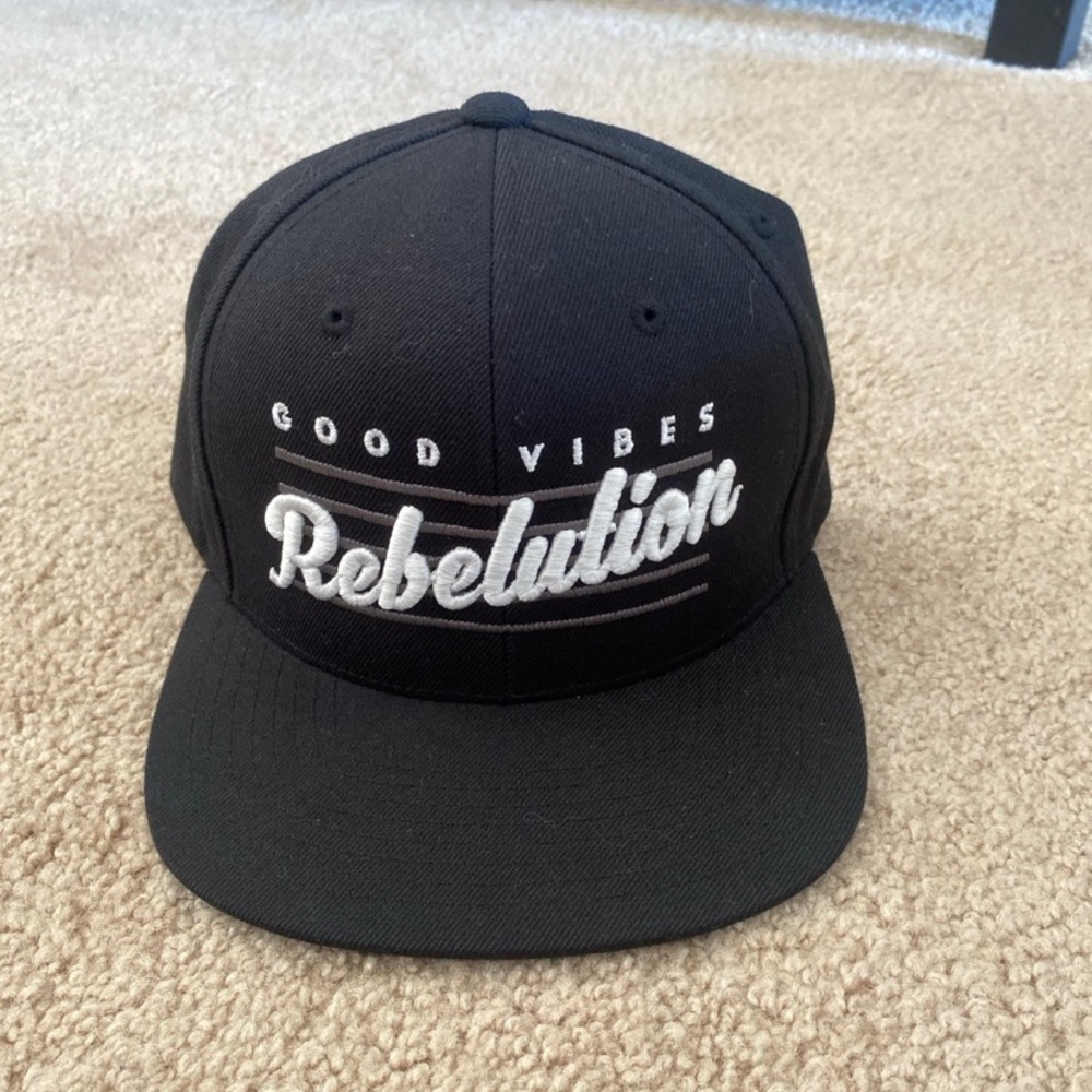 Black Rebelution Trucker hat